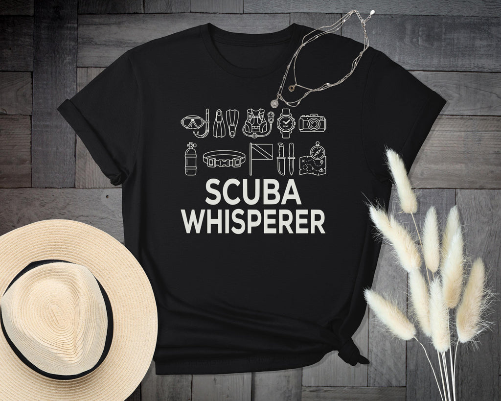 Scuba Whisperer T-Shirt, Diving Lover Gift, Underwater Adventure Tee, Diver Gift, Scuba Diving Shirt, Ocean Life Shirt, Dive T Shirt