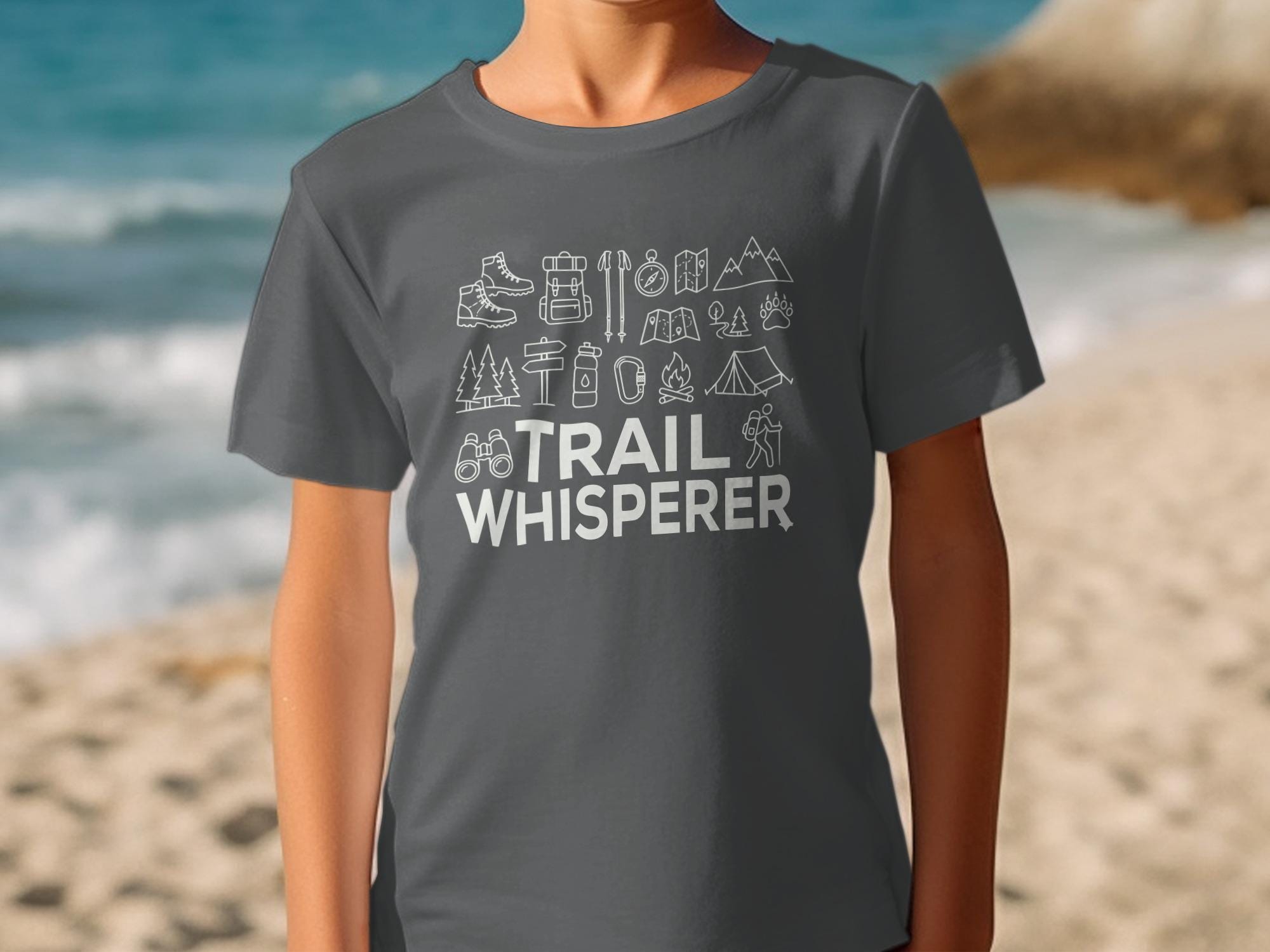 Trail Whisperer T Shirt, Hiking Shirt, Outdoors T Shirt, Adventure Tee, Nature Lover Gift, Camping T Shirt, Hiker Gift, Trail Life Shirt