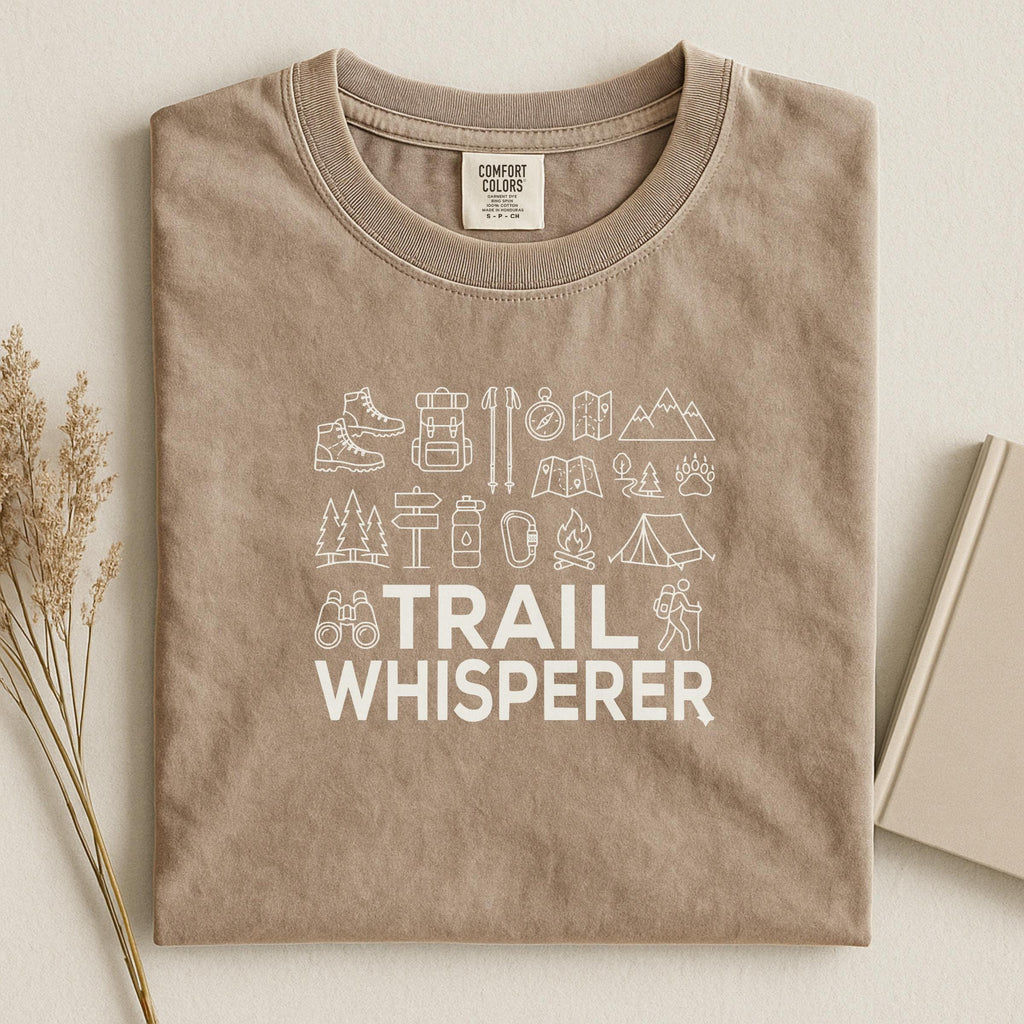 Trail Whisperer T Shirt, Hiking Shirt, Outdoors T Shirt, Adventure Tee, Nature Lover Gift, Camping T Shirt, Hiker Gift, Trail Life Shirt