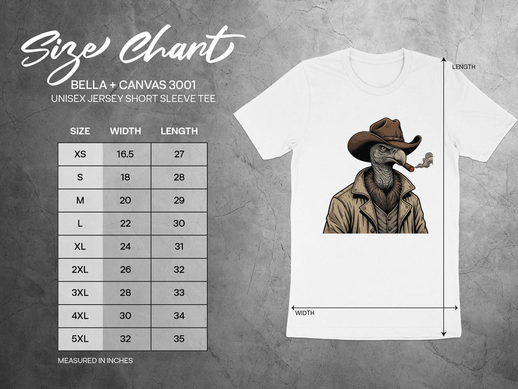 Vulture Cowboy T-Shirt, Funny Bird Tee, Western T Shirt, Comfort Colors Shirt, Humor Gift, Quirky Apparel, Novelty Shirt, Unique Design