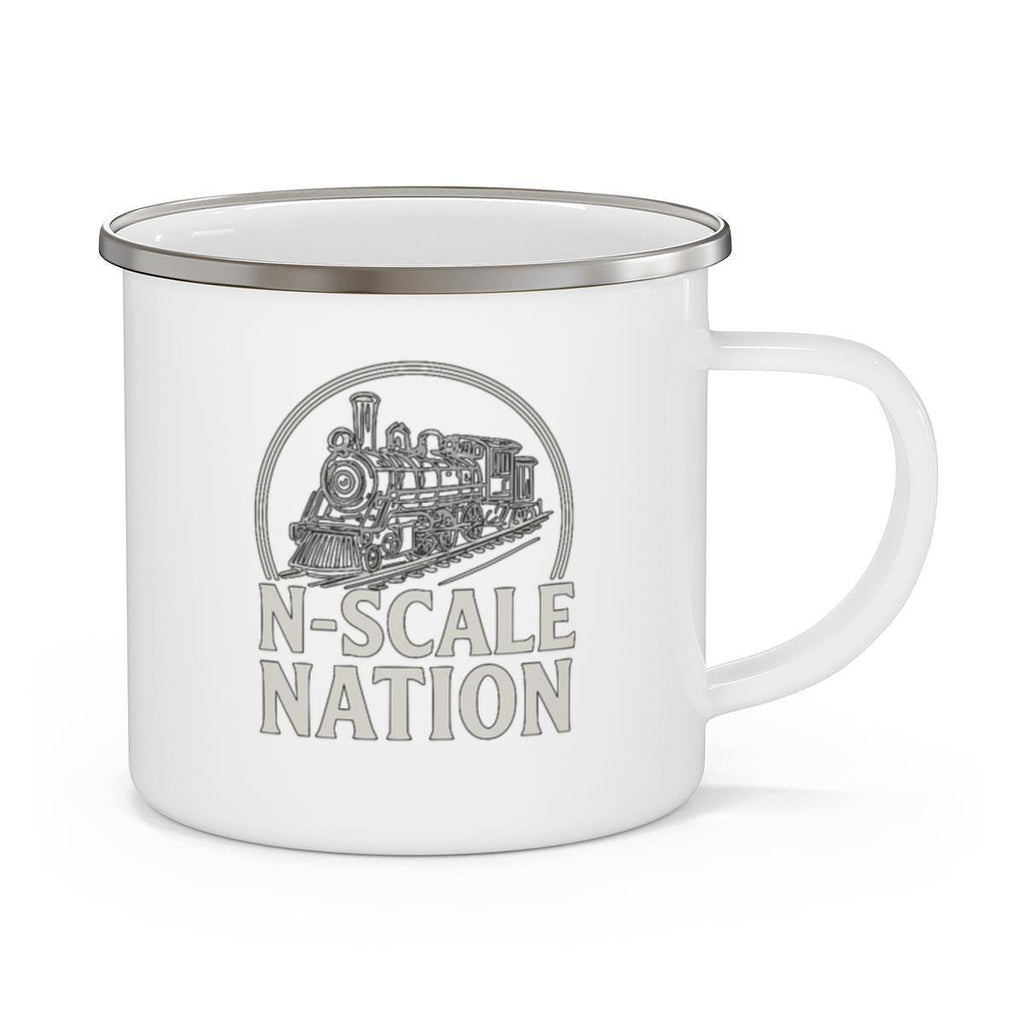 N Scale Nation Train Mug, Train Enthusiast Gift, Model Train Collector Mug, Railroad Lover Mug, Train Hobbyist Coffee Cup