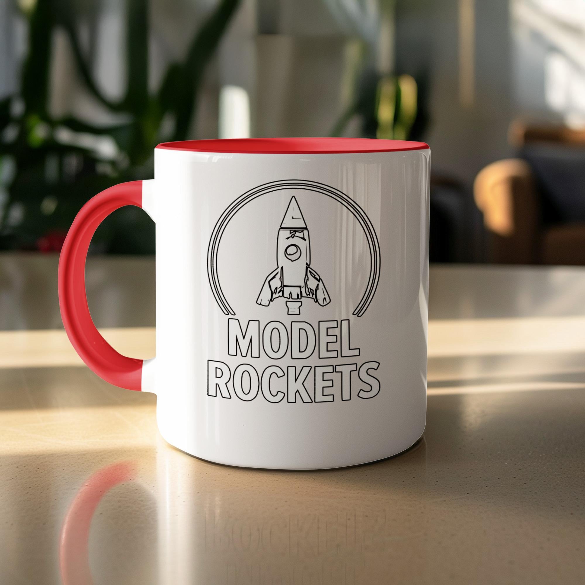 Model Rockets Coffee Mug, Rocket Science Gift, Space Enthusiast Mug, Aerospace Engineer Cup, Rocket Model Lover Mug