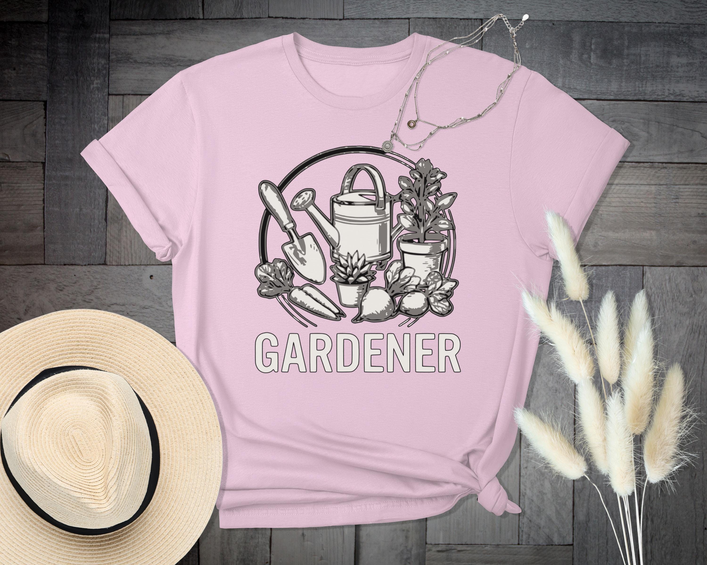 Gardener T-Shirt, Gardening Shirt, Garden Lover Gift, Cute Gardener Gift, Gardening Tools Shirt, Funny Gardening Shirt, Comfort Colors
