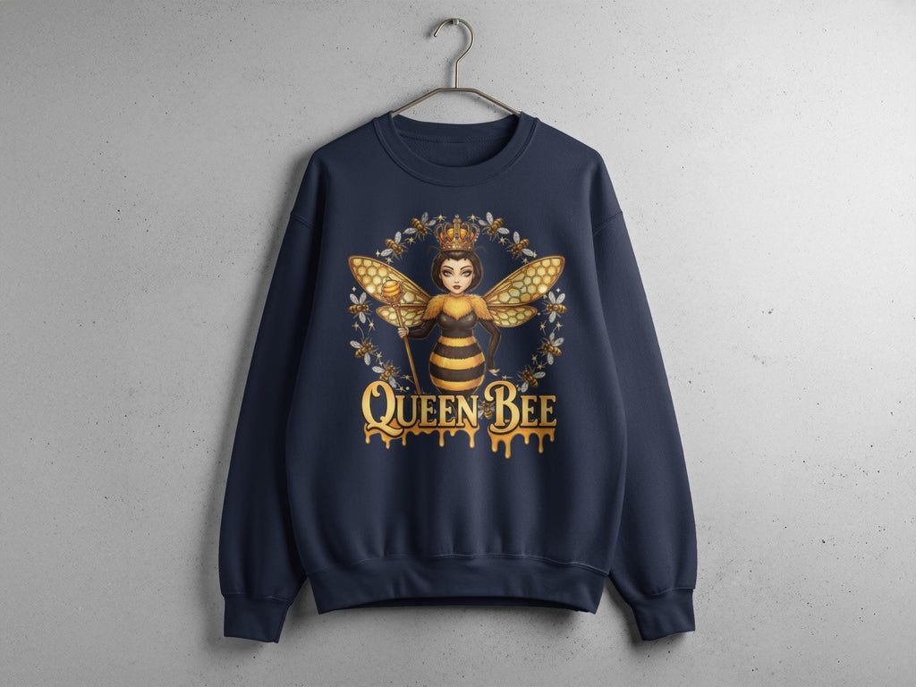 Queen Bee T-Shirt, Honeycomb Wings Shirt, Bee Lover Gift, Bee Keeper Shirt, Save The Bees Tee, Bee Graphic Shirt, Honey Bee Tshirt, Queen