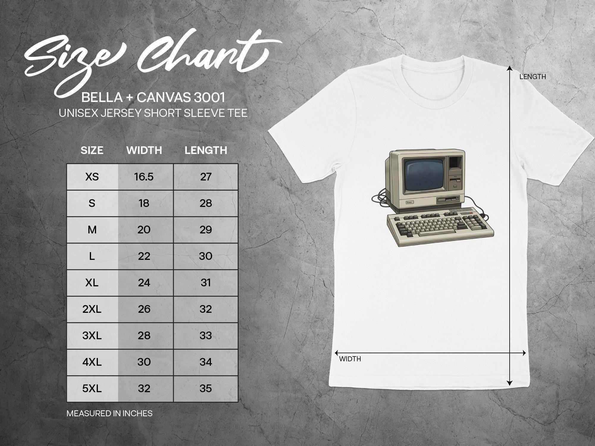 Retro Computer T-Shirt, Vintage PC Tee, Classic Tech Gift, 80s 90s Computer Nerd Shirt, Old School Computing Apparel, Geeky TShirt
