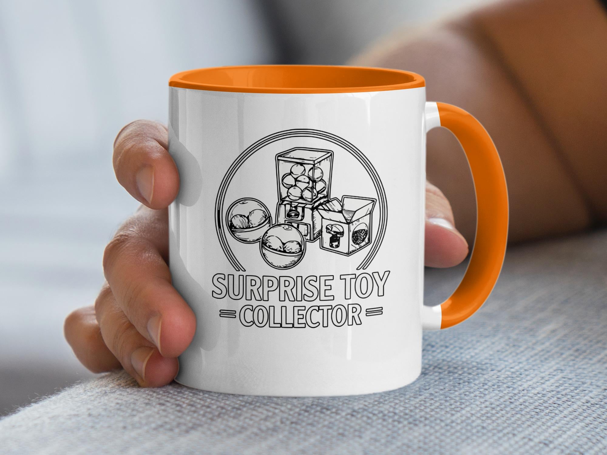 Surprise Toy Collector Mug, Fun Gift for Toy Enthusiasts, Unique Collectible Coffee Cup, Perfect for Toy Lovers, Novelty Present