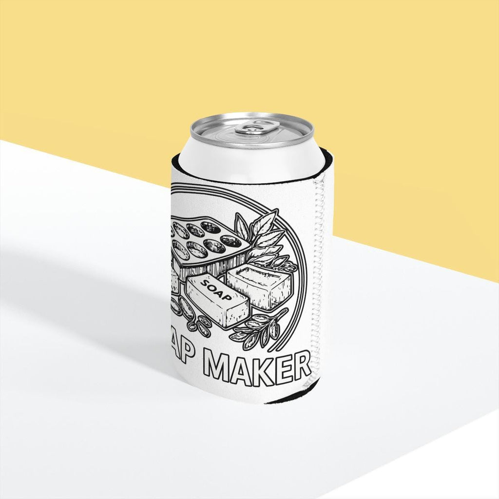 Soap Maker Can Cooler, Funny Gift for Soap Makers, Insulated Can Holder, Unique Soap Maker Present, Drink Sleeve for Soap Makers