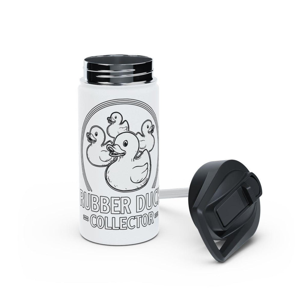Rubber Duck Collector Travel Mug, Funny Rubber Duck Design, Cute Duck Lover Gift, Unique Tumbler for Duck Enthusiasts, Duck Collecting Cup