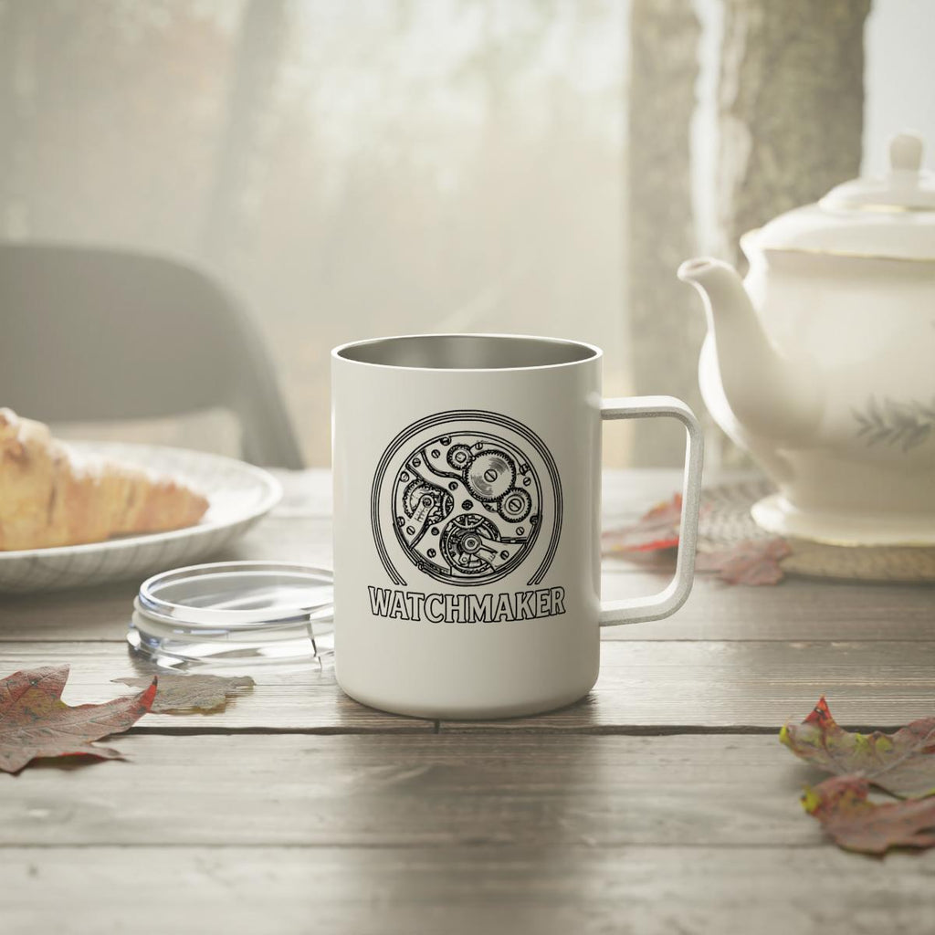 Watchmaker Mug, Gift for Watch Enthusiast, Vintage Clock Design, Perfect for Coffee Lovers, Unique Watchmaker Gift, Office Mug
