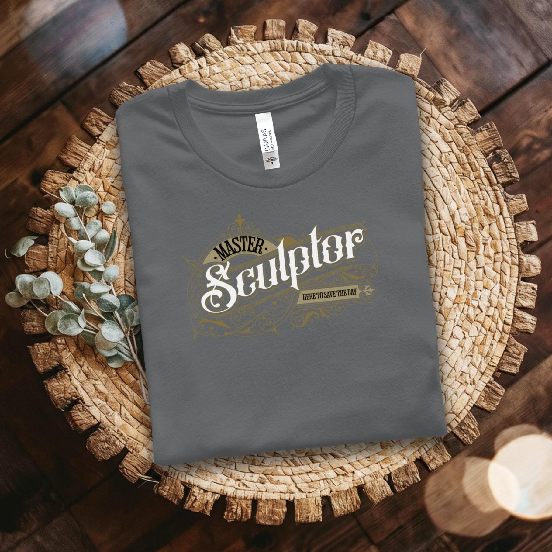 Master Sculptor Graphic T-Shirt, Artisan Sculptor Tee Shirt, Sculpture Artist Gift, Creative Sculptor Clothing, Unique Sculptor Idea