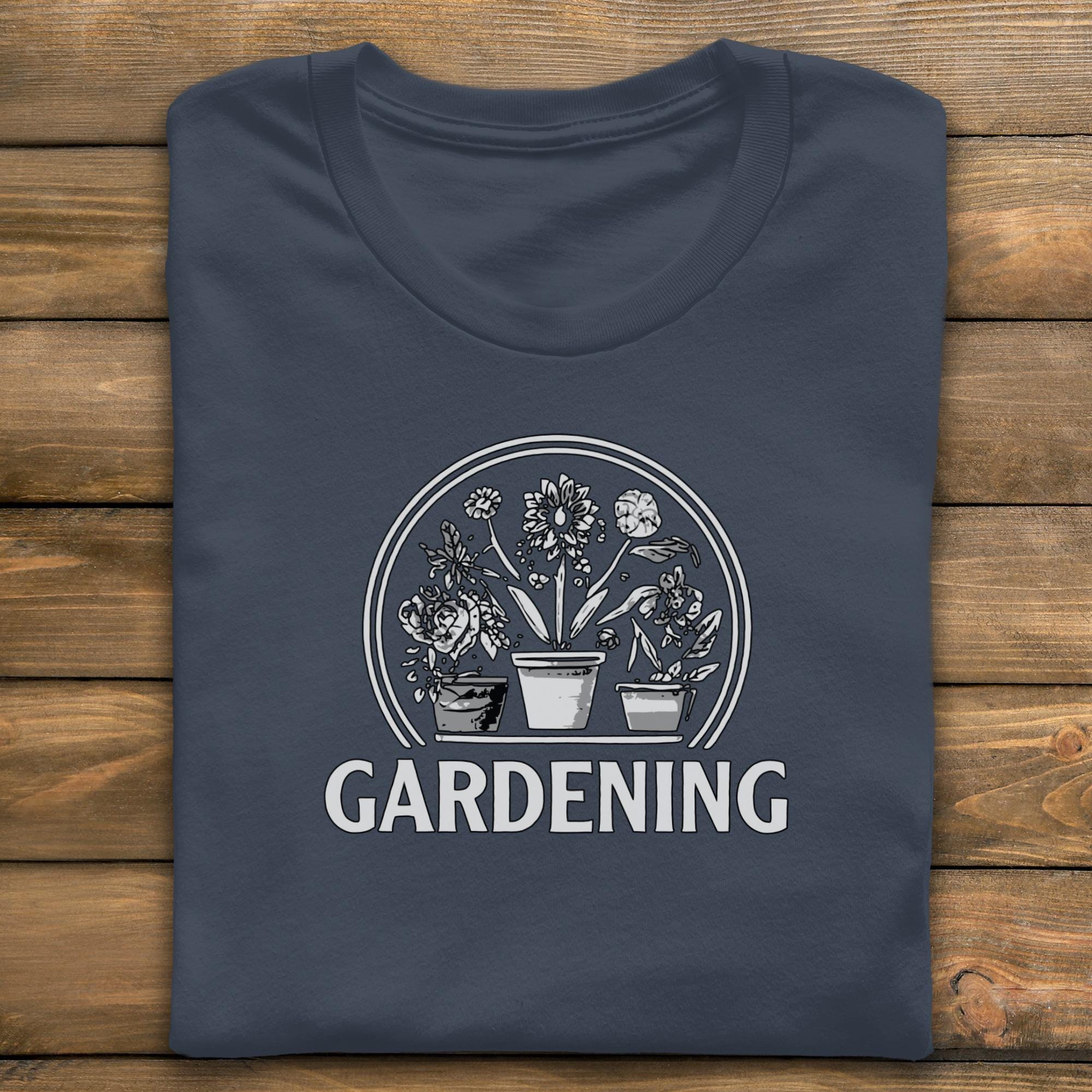 Gardening T-Shirt, Flower Pots Shirt, Botanical Tee, Gardener Gift, Plant Lover, Cute Gardening Shirt, Comfort Colors Shirt, Gardening Gifts