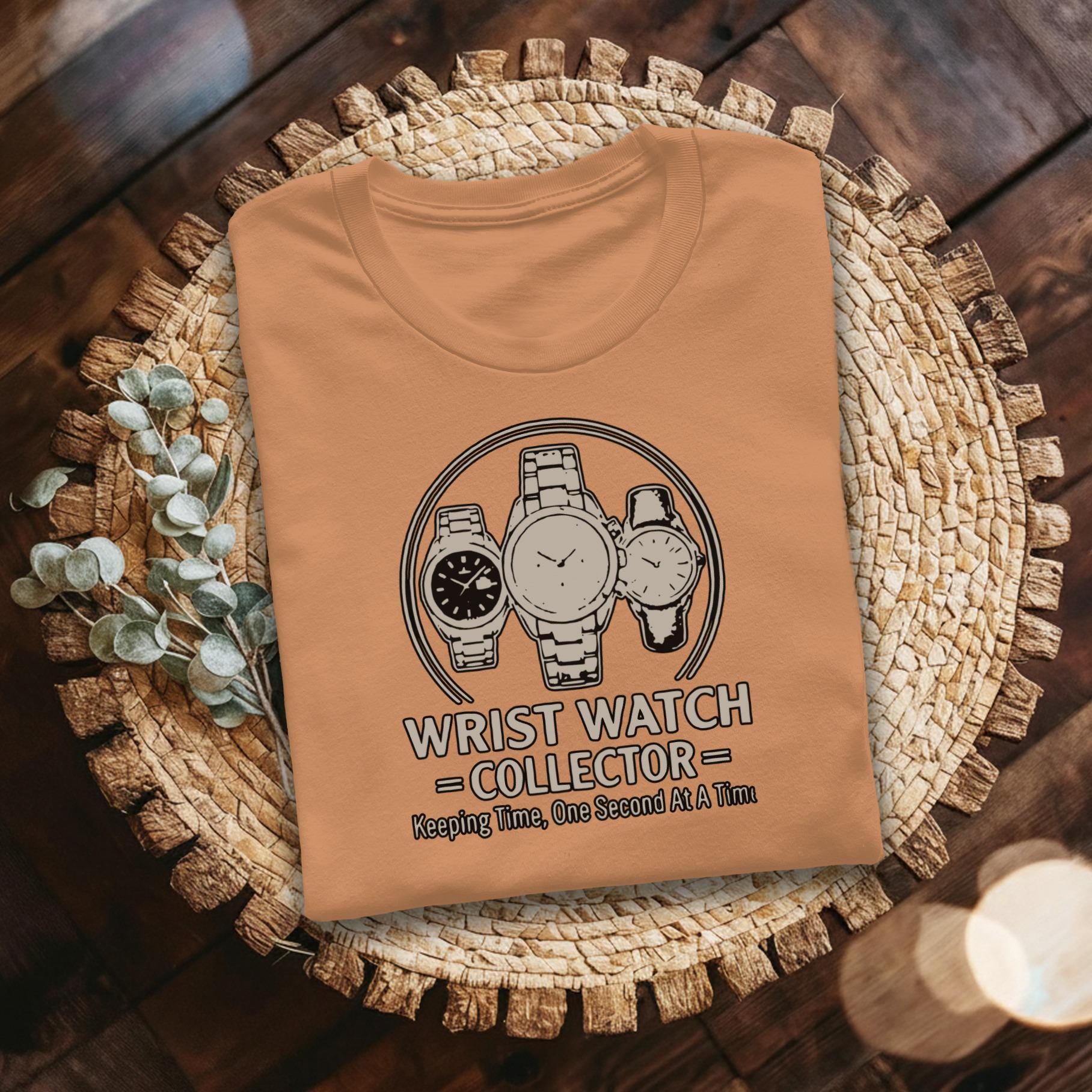 Wrist Watch Collector T-Shirt, Timepiece Enthusiast Tee, Watch Lover Gift, Time Keeping Shirt, Collector Apparel, Comfort Colors Shirt