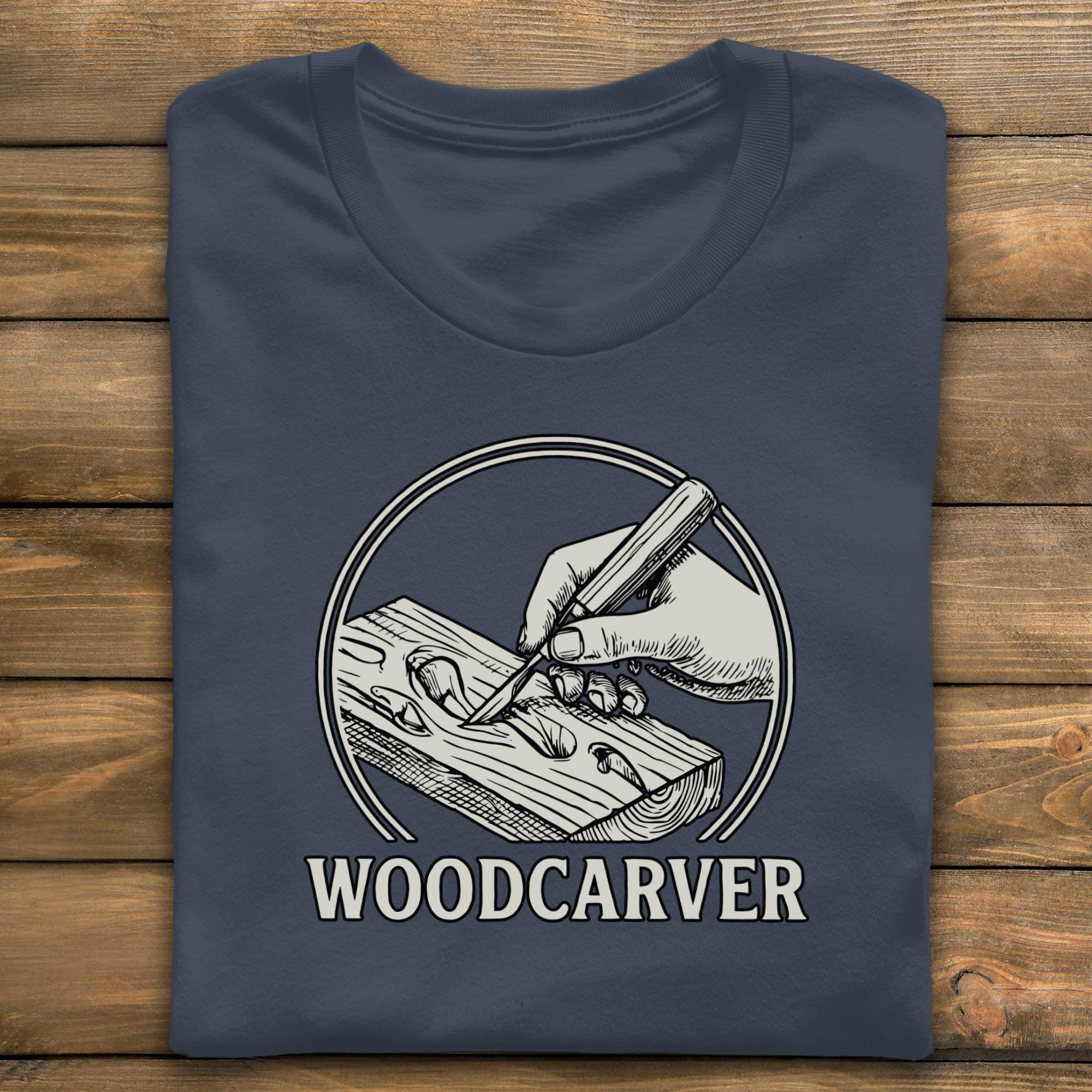 Woodcarver T-Shirt, Woodworking Gift, Carving Tool Tee, Artisan Shirt, Woodcarving Hobby, Wood Crafts, Comfort Colors T-Shirt