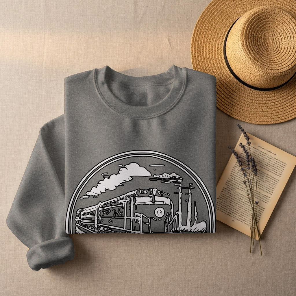Track Layer T-Shirt, Train Lover Shirt, Railroad Tee, Railway Enthusiast Gift, Comfort Colors Tee, Vintage Train Shirt