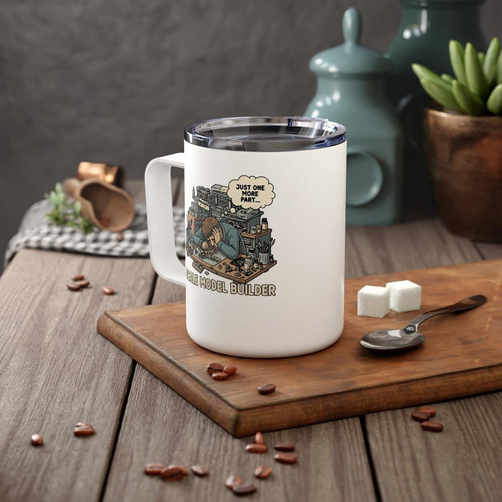 Scale Model Builder Mug, Just One More Part, Modeler Gift, Hobby Mug, Model Making Mug, Scale Modeling, Hobbyist Mug, Model Kit Mug
