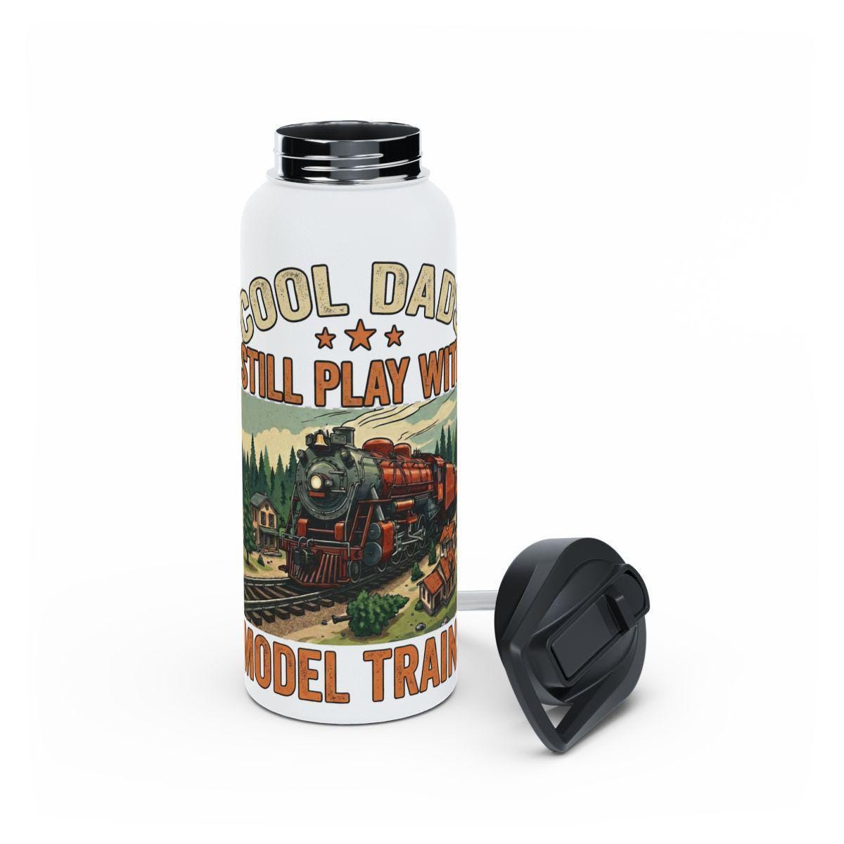 Cool Dads Mug, Model Trains Mug, Train Mug for Dad, Steam Train Mug, Model Railroad Mug, Gift for Dad, Train Lover Gift, Dad Gift Mug