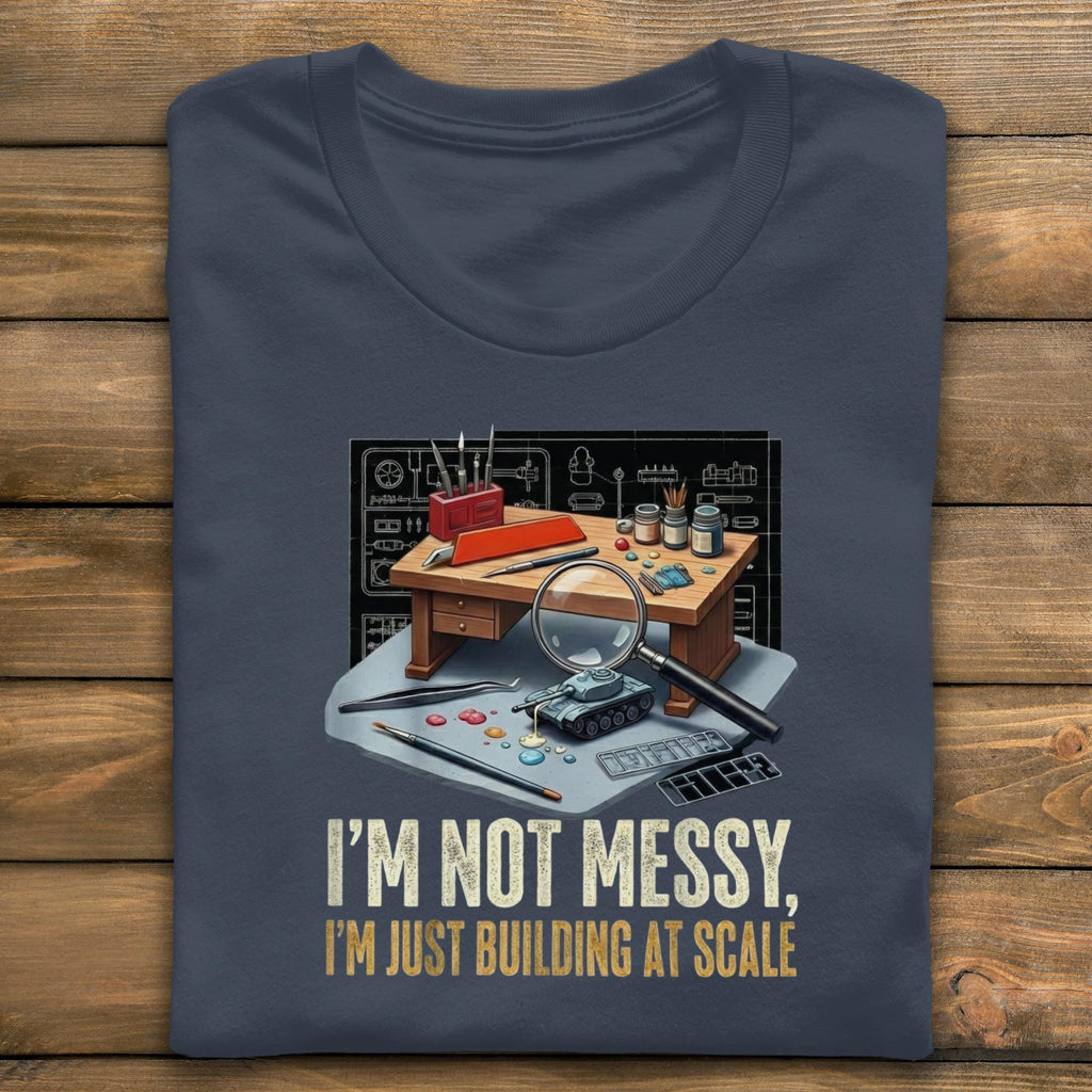 Scale Model Builder T-Shirt, Hobbyist Gift