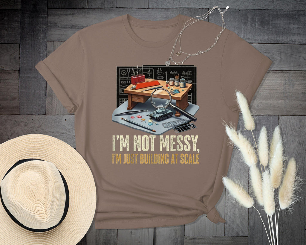Scale Model Builder T-Shirt, Hobbyist Gift