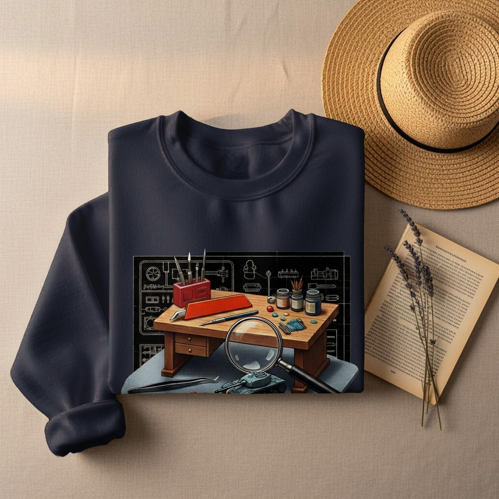 Scale Model Builder T-Shirt, Hobbyist Gift