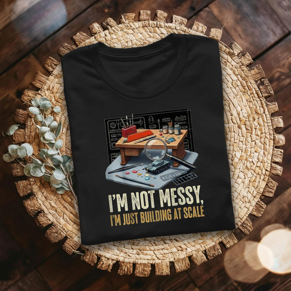 Scale Model Builder T-Shirt, Hobbyist Gift