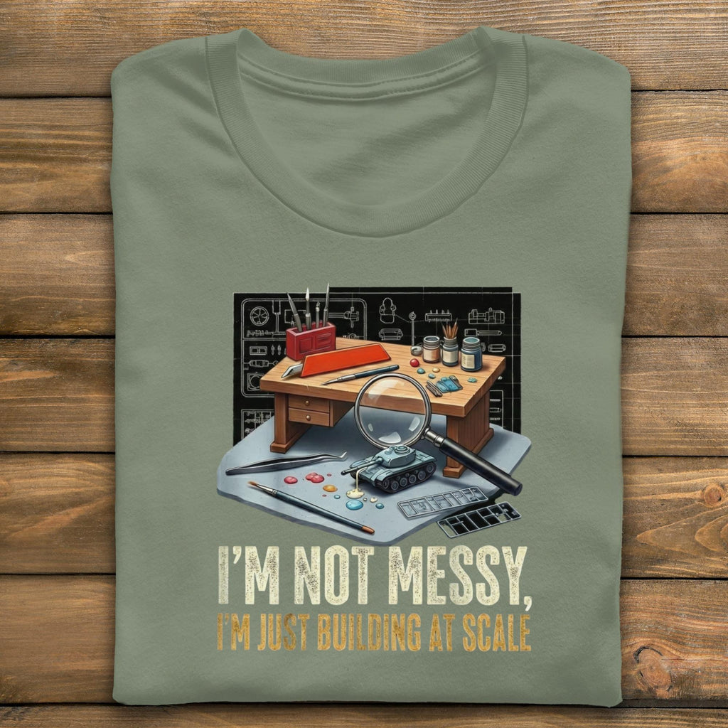 Scale Model Builder T-Shirt, Hobbyist Gift