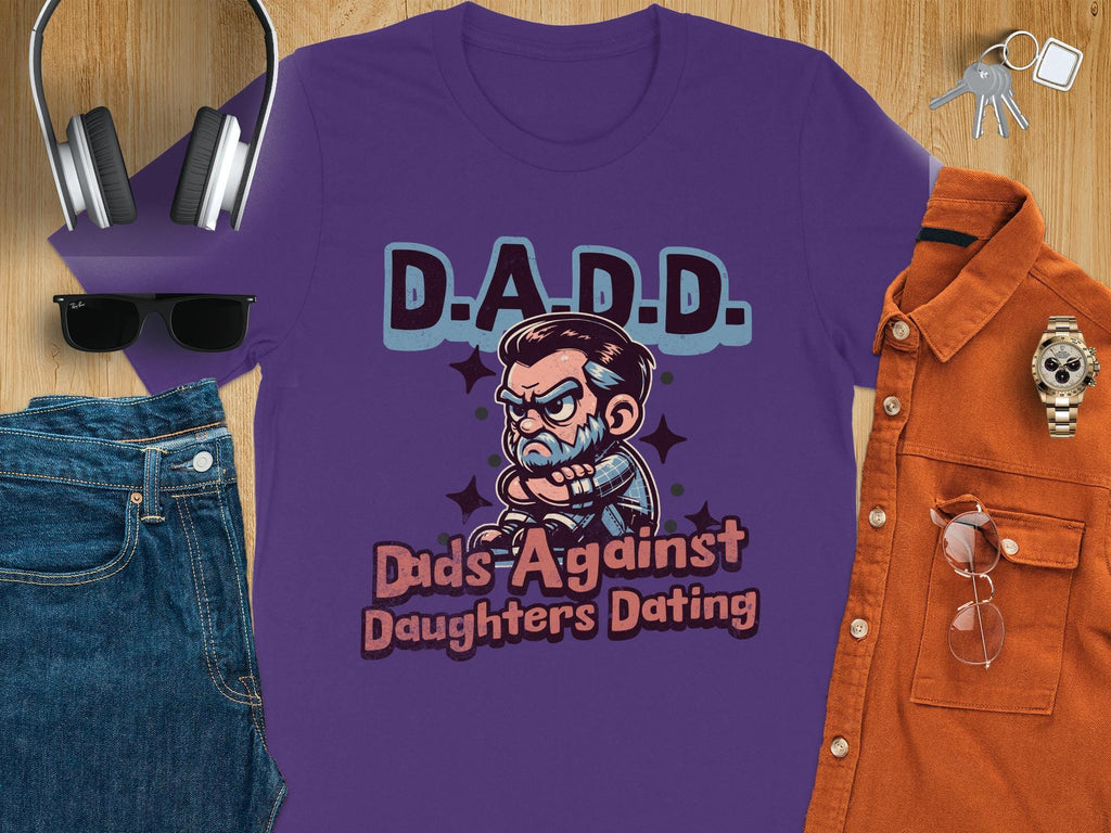 Funny Dads Against Daughters Dating Shirt, DADD Father Gift, Dad Joke Shirt, Father's Day Gift, Dad Humor Tee, Protective Dad Shirt