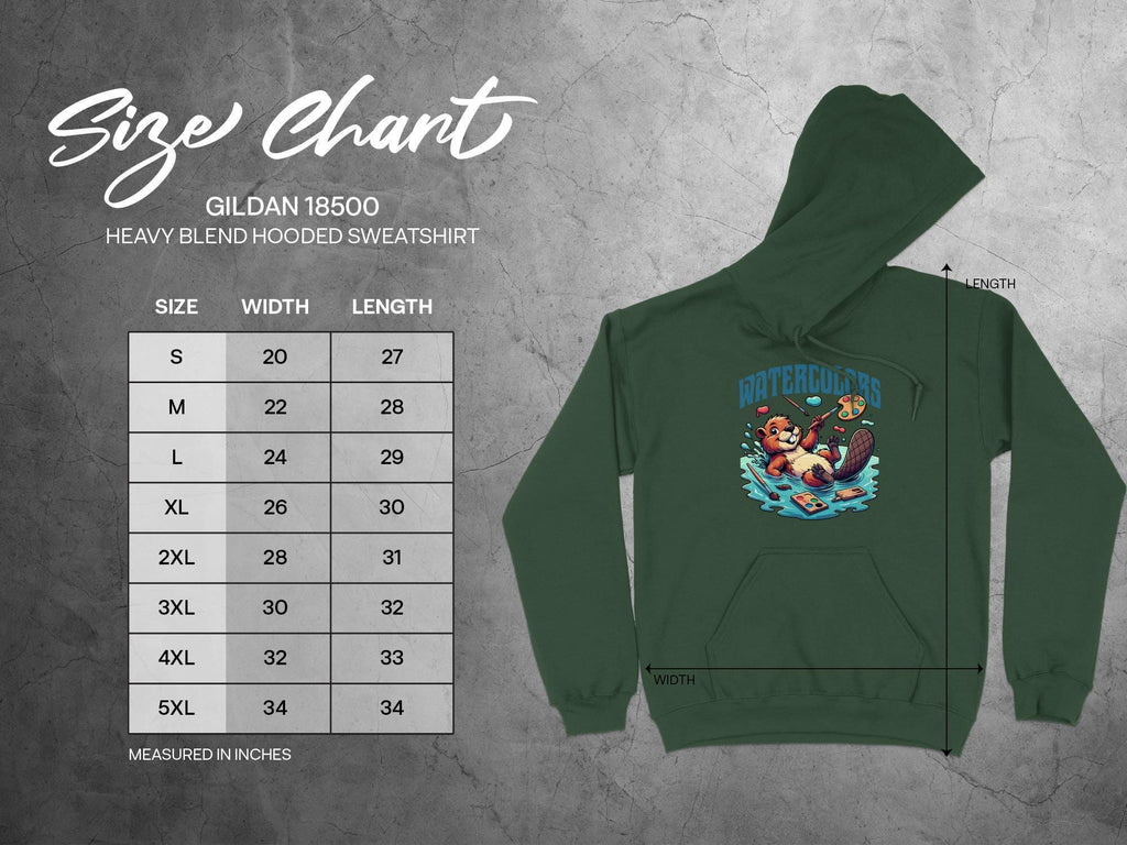 Cute Bear Painting Hoodie, Fun Art Graphic Sweatshirt, Cozy Unisex Hooded Pullover for Artists, Cute Bear Lover Gift, Art Enthusiast Sweater