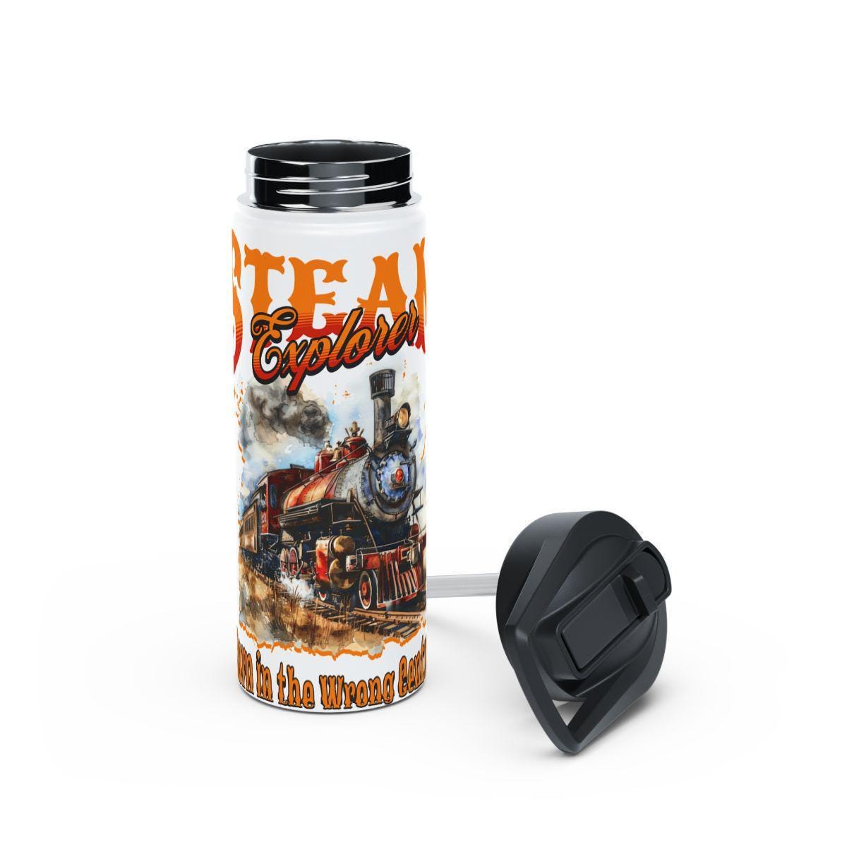 Steam Explorer Mug, Born in Wrong Century Mug, Train Enthusiast Mug, Steam Train Mug, Explorer Gift, Born in Wrong Century, Train Gift