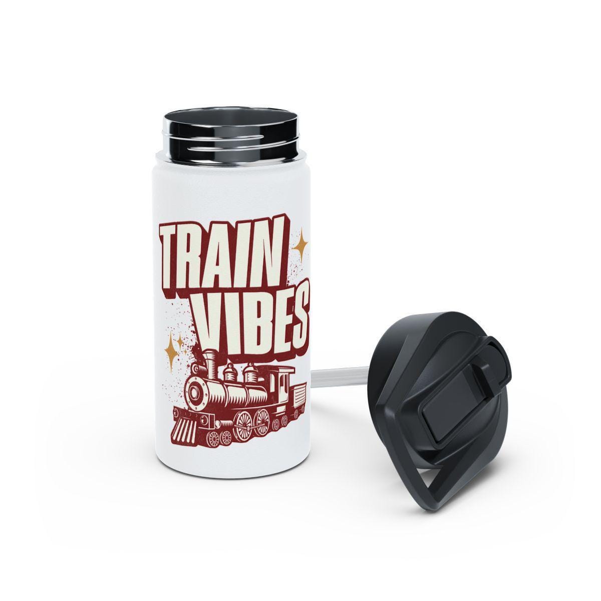 Train Vibes Mug, Locomotive Mug, Vintage Train Coffee Mug, Train Lover Gift, Train Enthusiast Mug, Railroad Mug, Steampunk Mug, Gift Idea