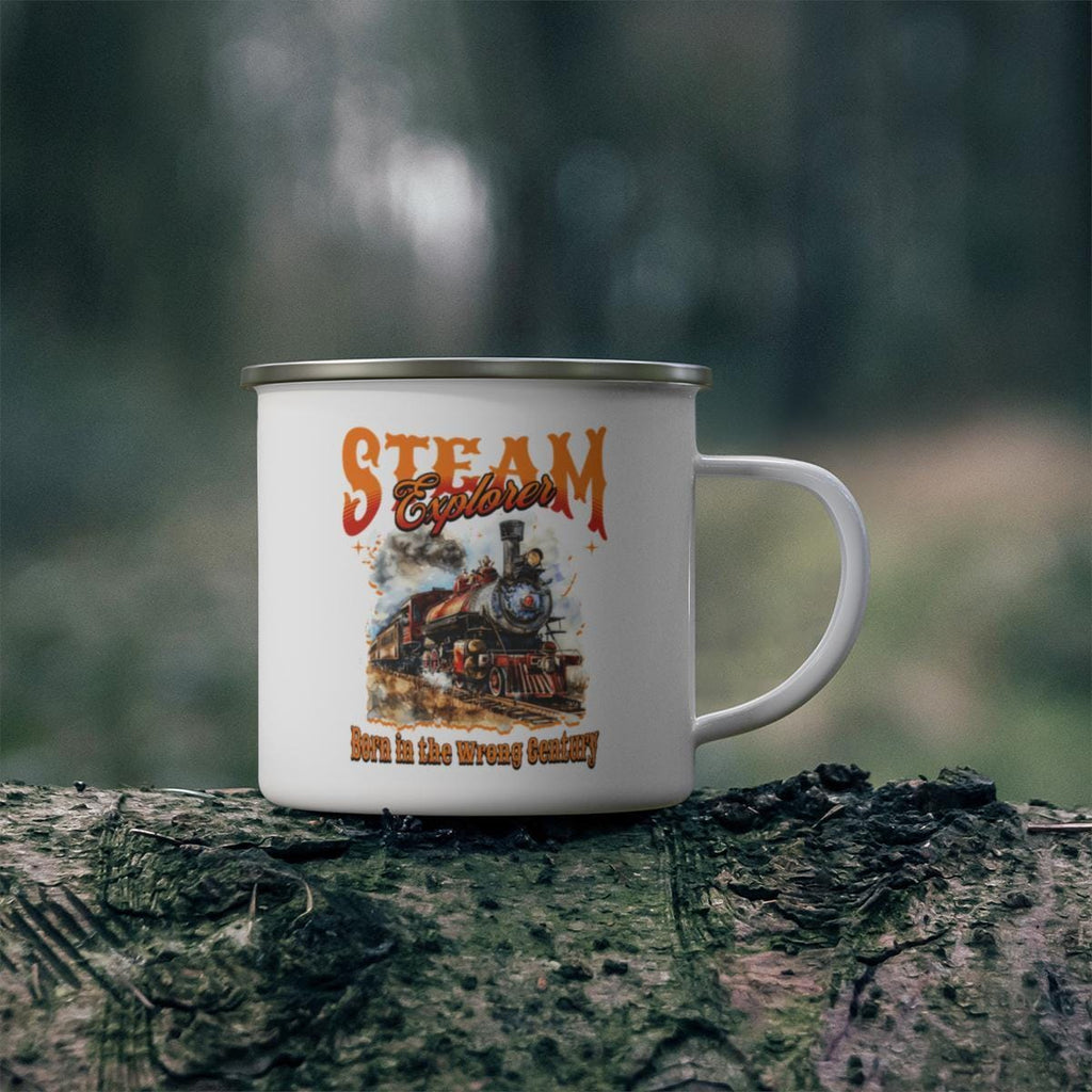 Steam Explorer Mug, Born in Wrong Century Mug, Train Enthusiast Mug, Steam Train Mug, Explorer Gift, Born in Wrong Century, Train Gift