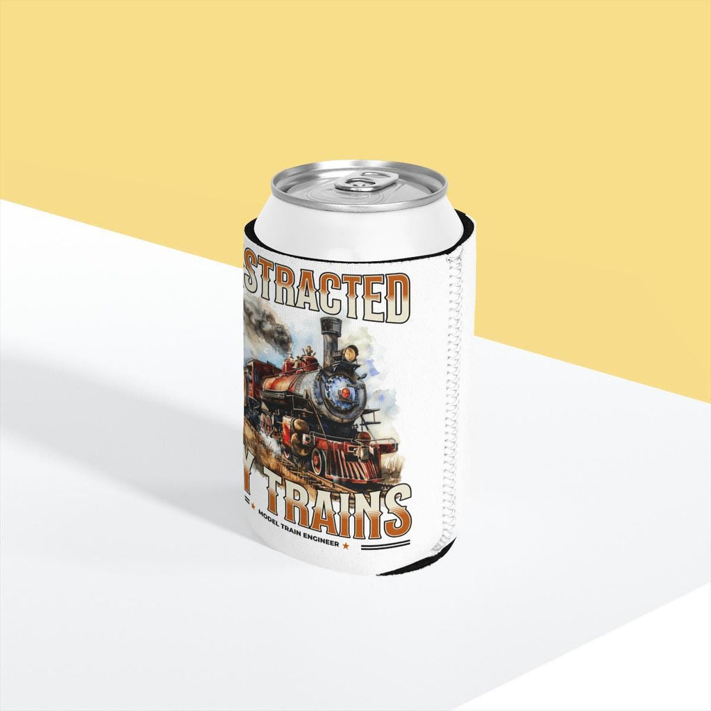 Distracted by Trains Mug, Train Lover Gift, Model Train Engineer Present, Train Enthusiast Mug, Locomotive Mug, Train Gift Idea