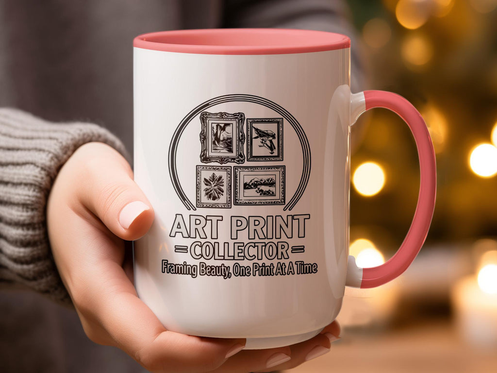 Art Print Collector Mug, Gift for Art Lovers, Unique Art Enthusiast Coffee Cup, Perfect for Art Print Collectors, Christmas Gift Idea