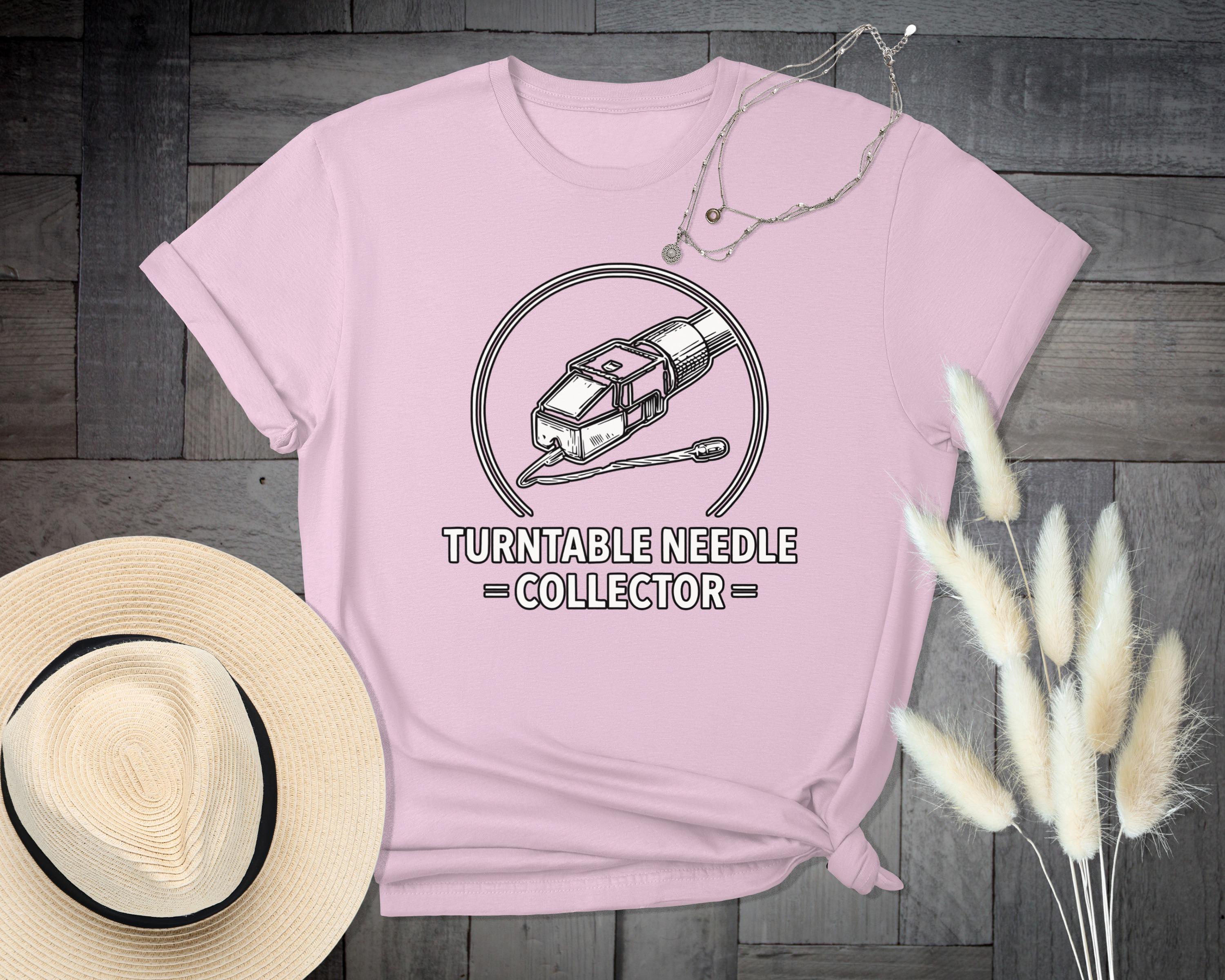 Vinyl Record Player Needle T-Shirt, Retro Music Tee, Turntable Collector Gift, Vintage Audio Shirt, DJ T-Shirt