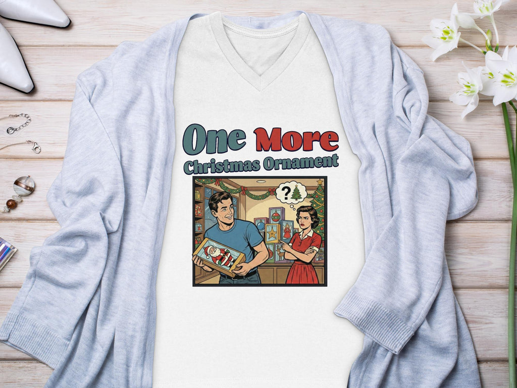 Funny Christmas Ornament T-Shirt, Vintage Holiday Tee, Retro Xmas Graphic Shirt, Humorous Holiday Gift Idea, Unisex Casual Wear