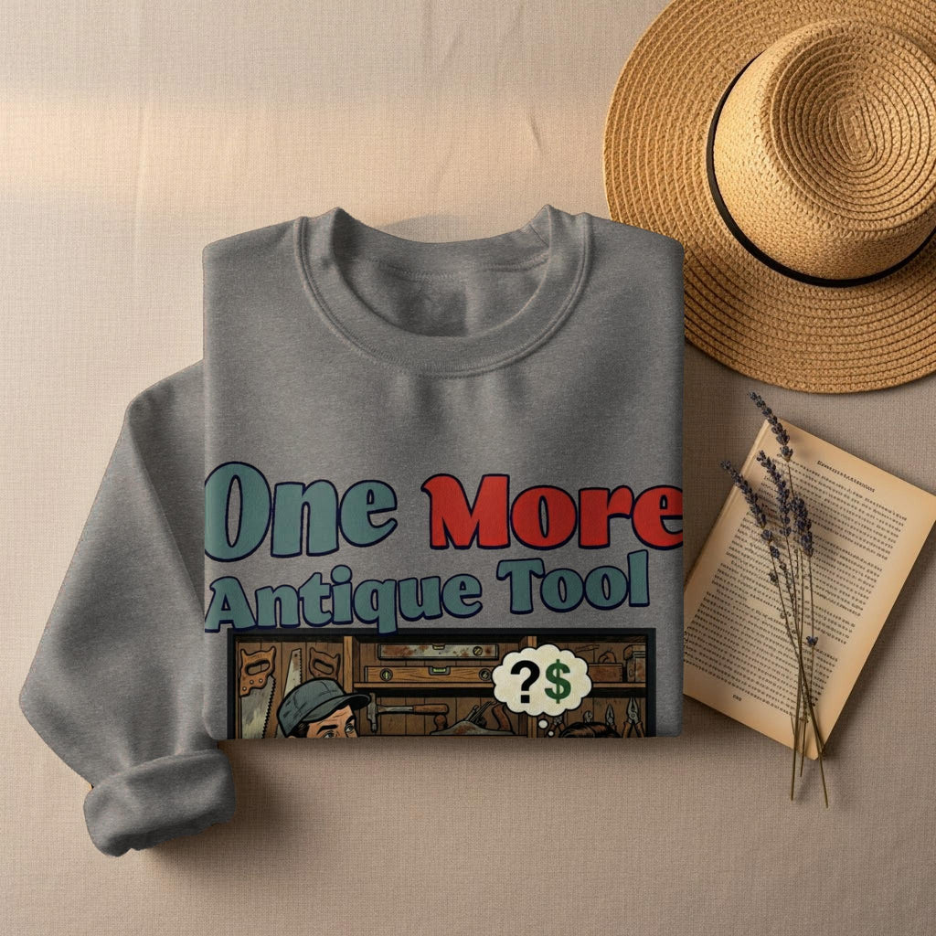 One More Antique Tool Shirt, Retro Collector Tee, Vintage Tool Enthusiast Gift, Antique Tool Graphic T-shirt, Unique Gift Idea