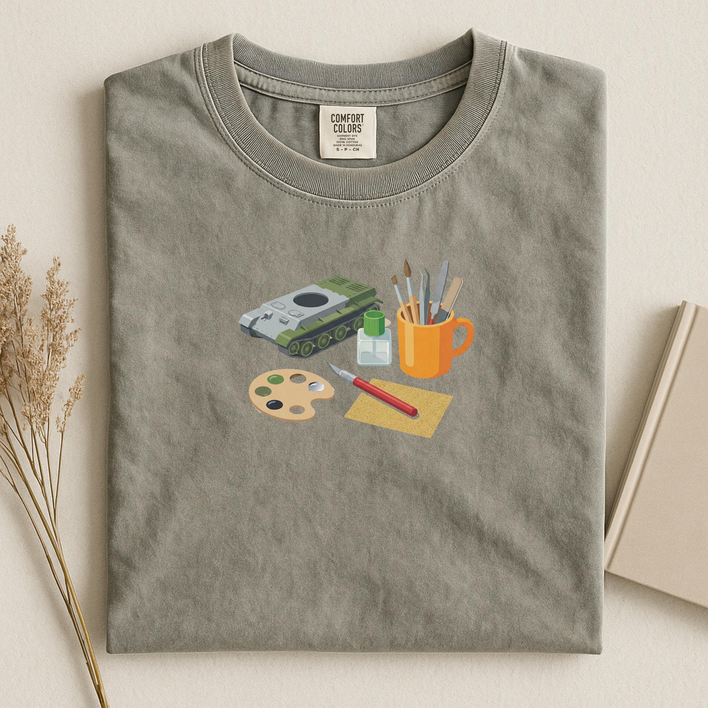 Artistic Hobby T Shirt Art Supplies Graphic Tee Craft Enthusiast Shirt Artist Gift Painter Shirt Creative Clothing Artist Merch