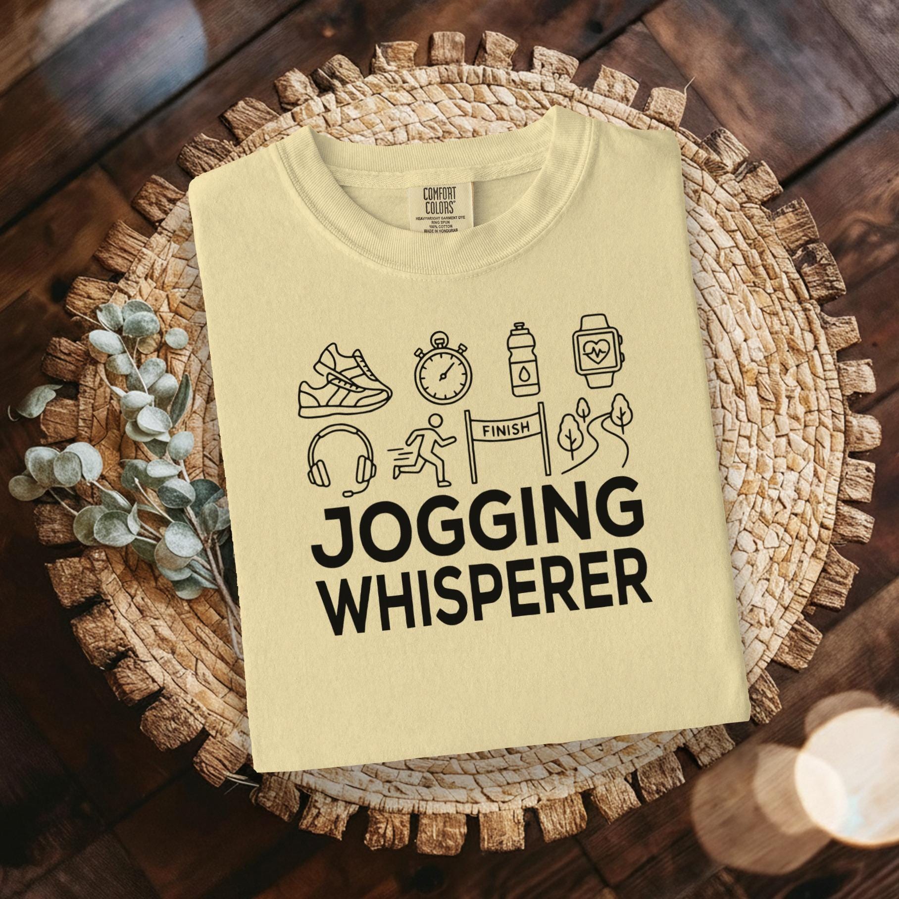 Jogging Whisperer T-Shirt, Funny Jogger Gift, Running Enthusiast Shirt, Fitness Lover Tee, Workout Motivational Apparel