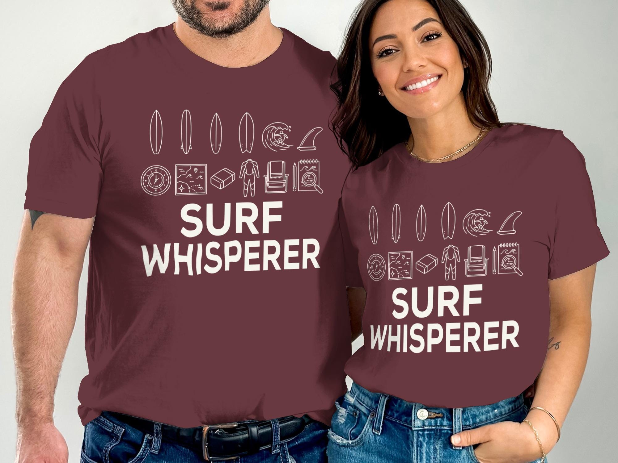 Surf Whisperer Shirt, Surfing T-Shirt, Beach Lover Gift, Summer Tee, Coastal Apparel, Ocean Sports Top, Surfer Humor Shirt