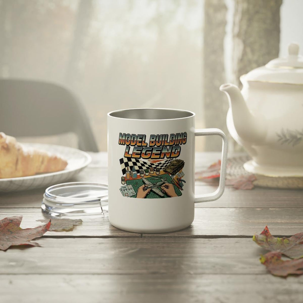 Model Building Legend Mug, Model Builder Coffee Cup, Gifts for Model Kit Enthusiasts, Unique Hobbyist Mug, Vintage Modeler Gift