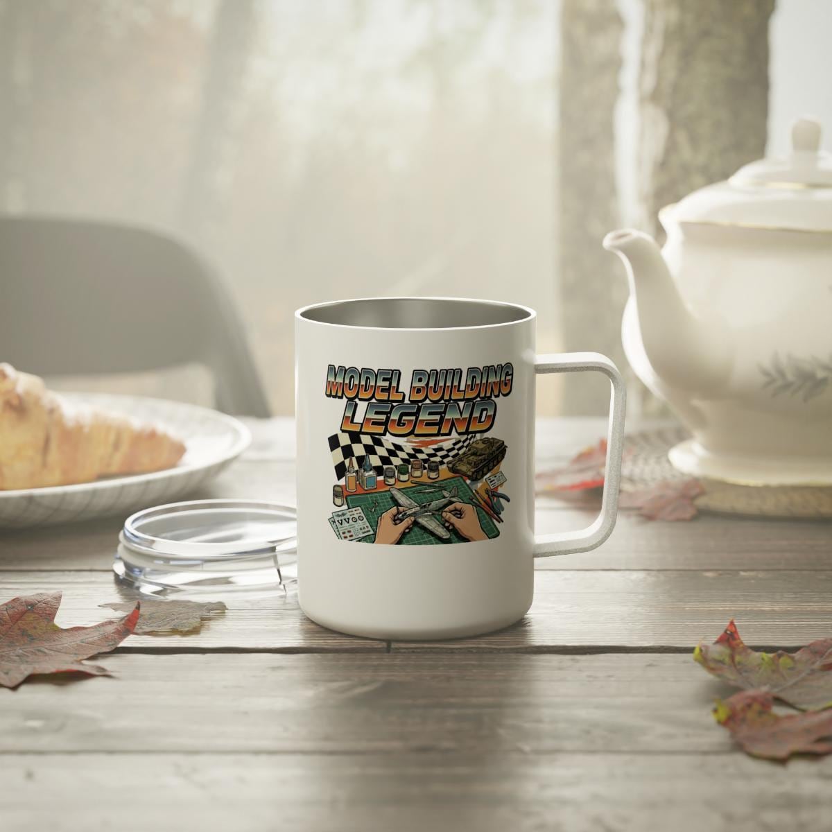 Model Building Legend Mug, Model Builder Coffee Cup, Gifts for Model Kit Enthusiasts, Unique Hobbyist Mug, Vintage Modeler Gift