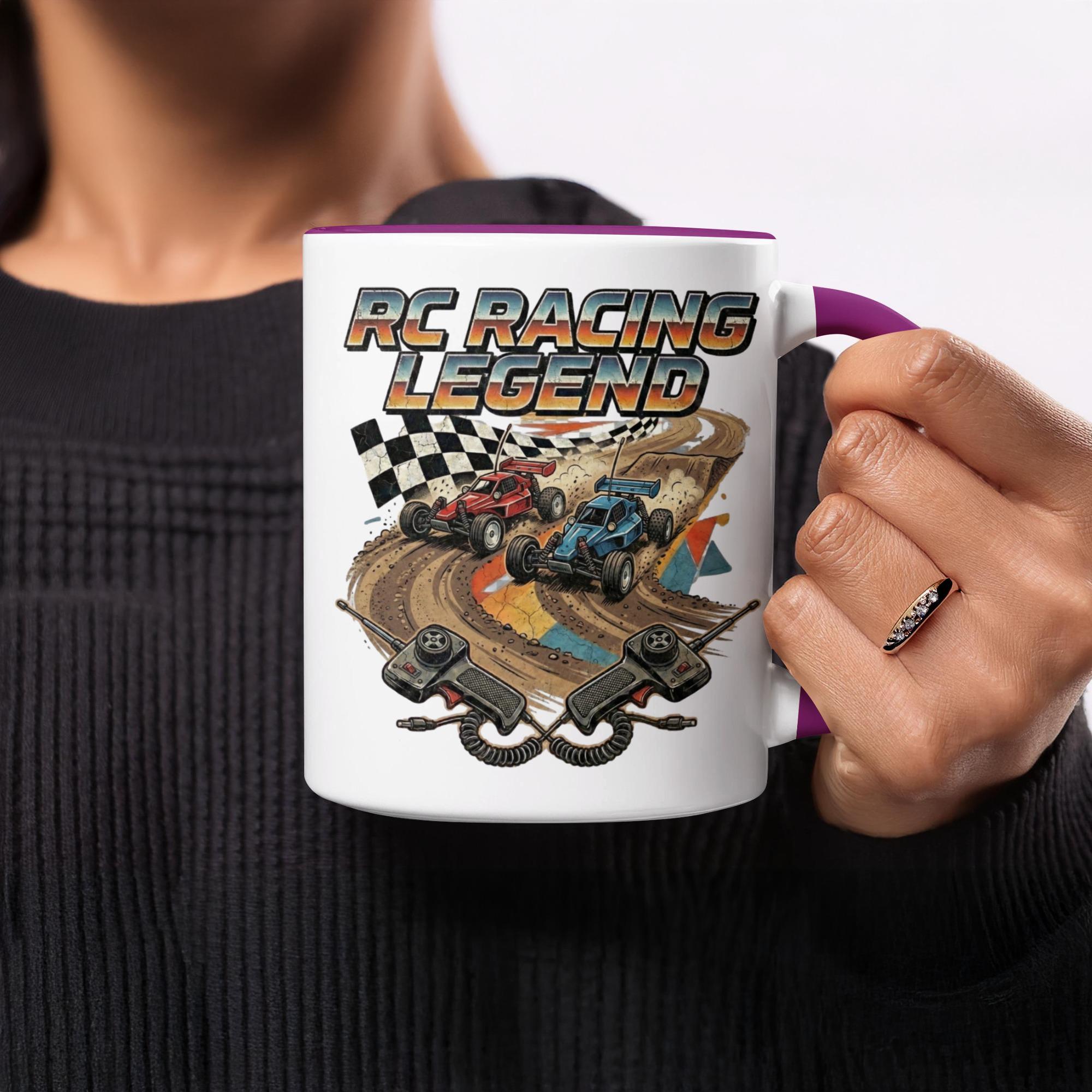 Rc Racing Legend Mug, Remote Control Car Enthusiast Gift, Off-road rc Mug, rc Car Hobbyist Cup, Racing Track Mug, Unique rc Gift Idea
