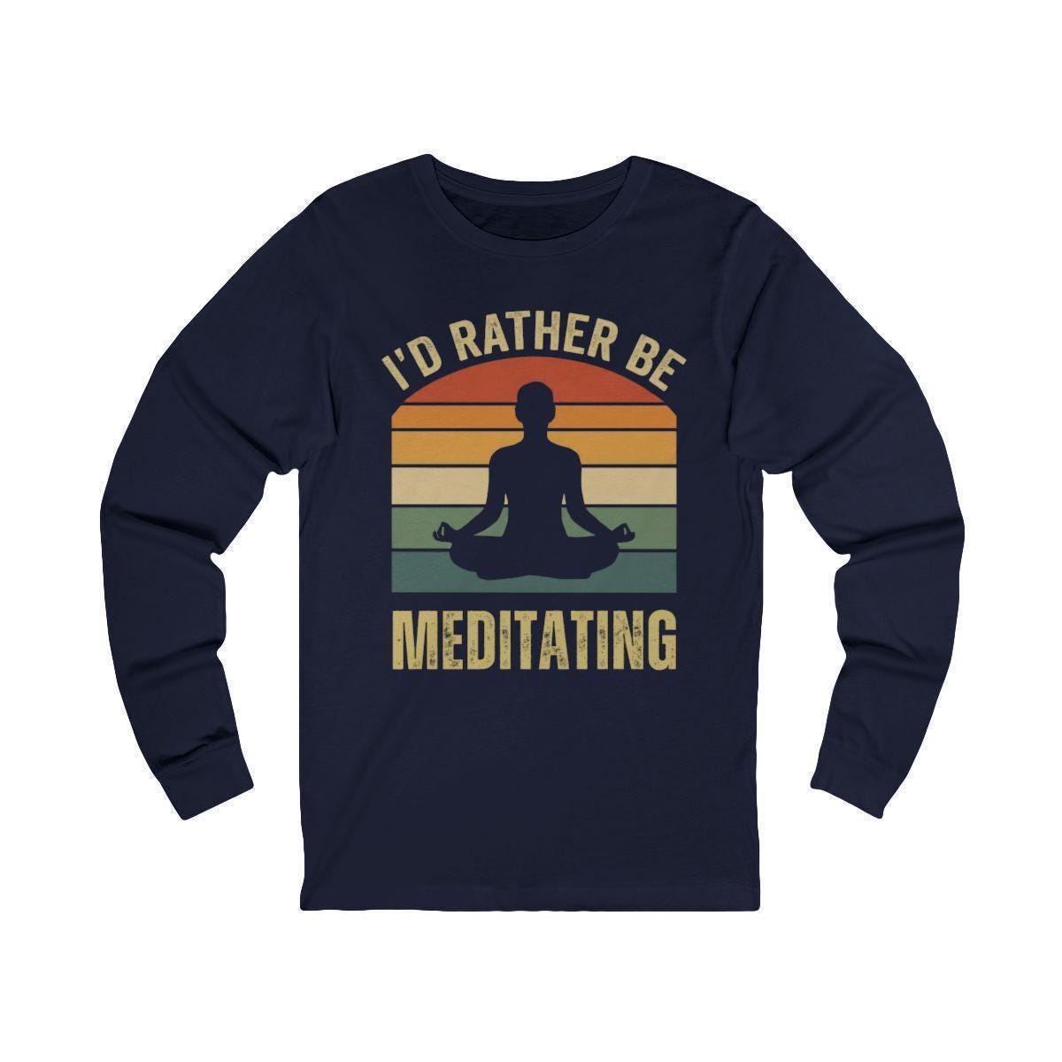 Meditating T-Shirt, Funny Yoga T-Shirt, Relaxing Gift, Spiritual T-Shirt, Zen Shirt, Meditation Lover Tee, Introvert Shirt