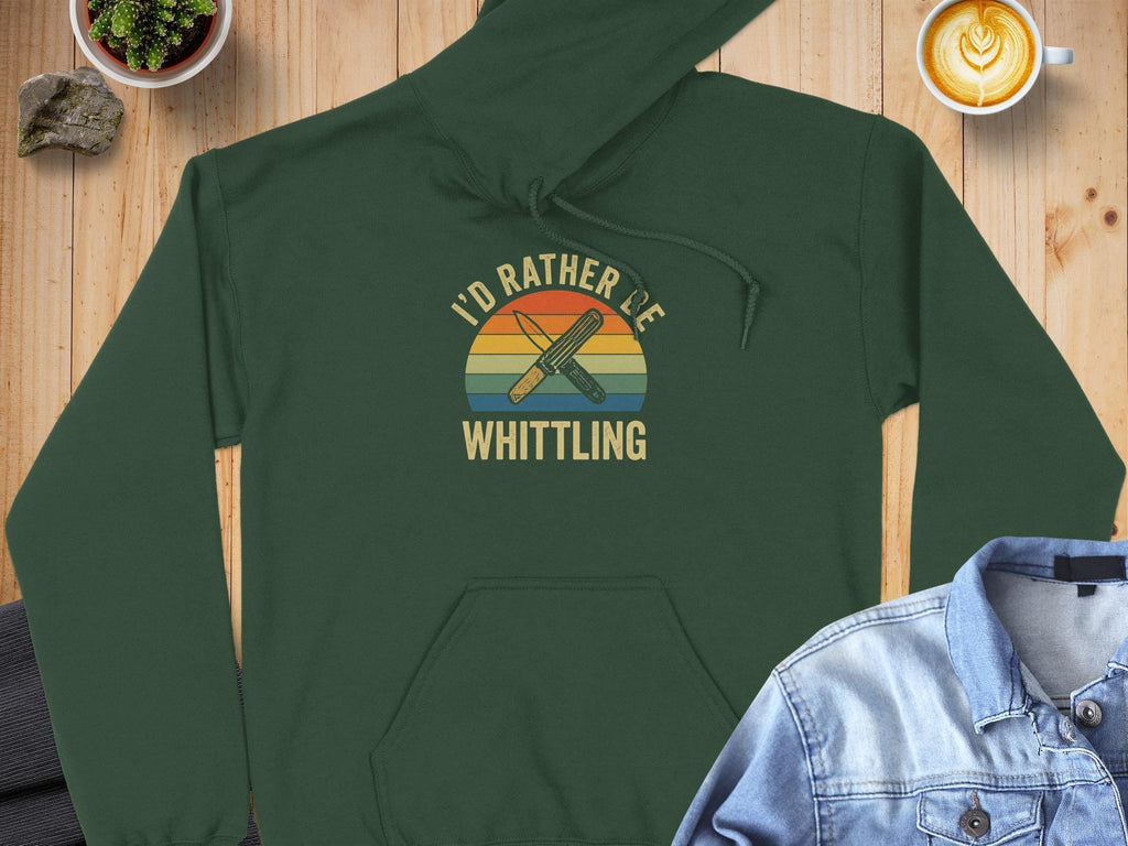 Whittling T Shirt, Wood Carving Shirt, Hobby T-Shirt, Craft Shirt, Vintage T-Shirt, I'd Rather Be Shirt, Woodworker Tee