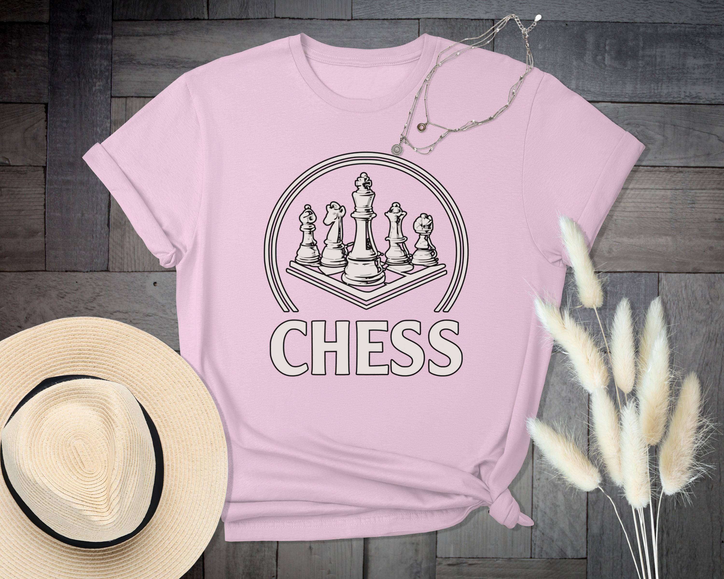 Chess T-Shirt, Strategy Game Tee, Board Game Apparel, Gift for Chess Players, Graphic Tee for Gamers, Chess Lover Shirt
