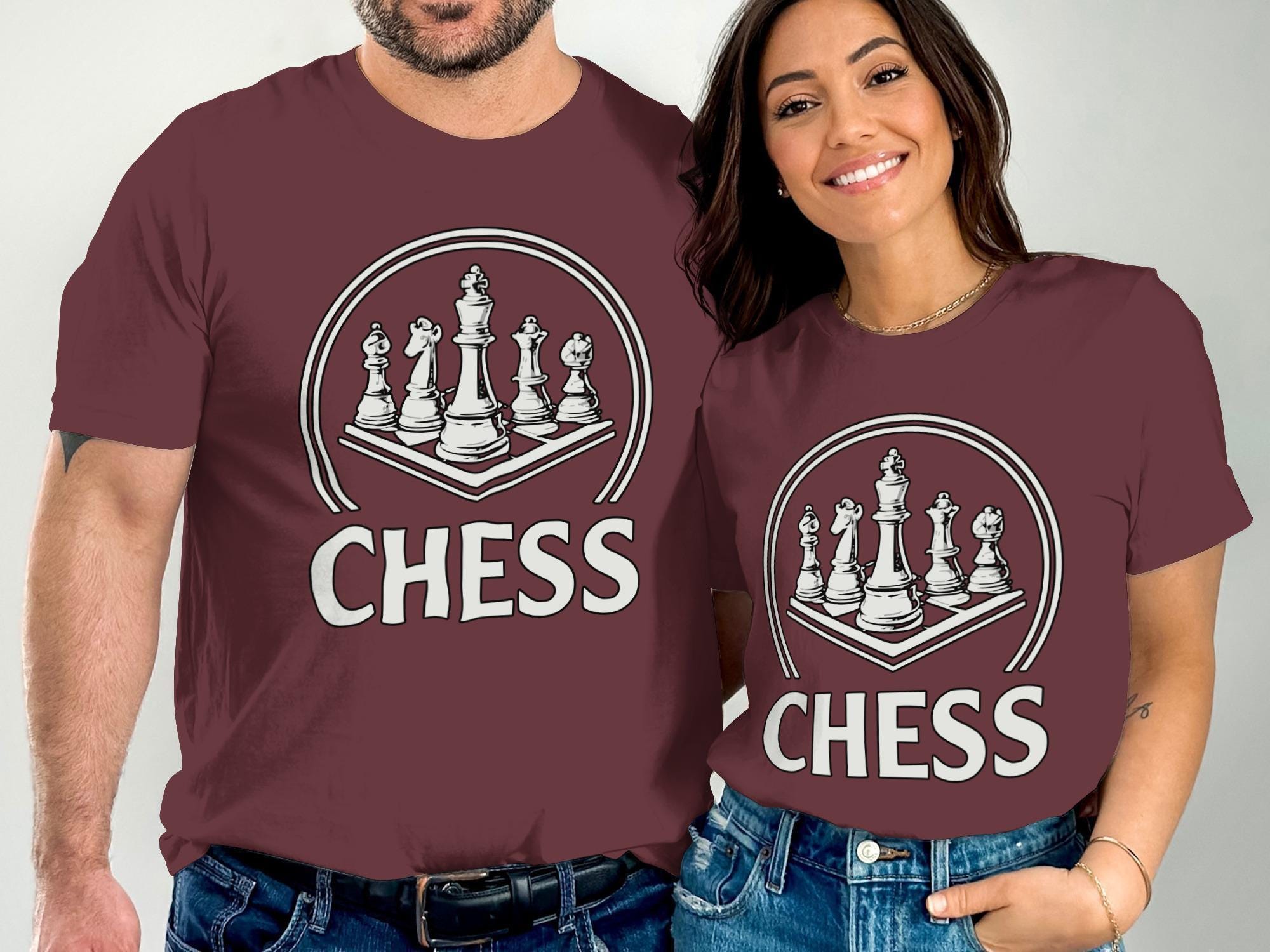Chess T-Shirt, Strategy Game Tee, Board Game Apparel, Gift for Chess Players, Graphic Tee for Gamers, Chess Lover Shirt