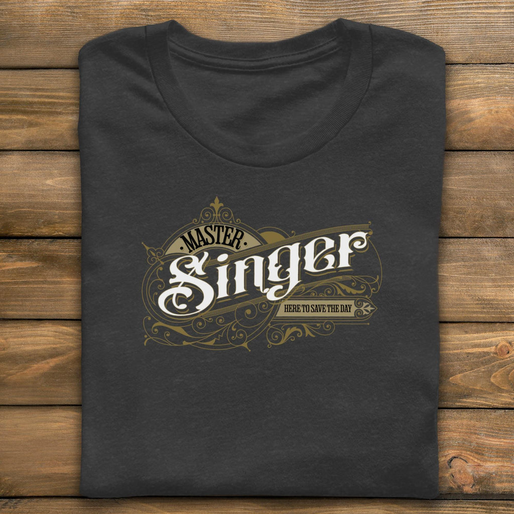 Master Singer Graphic Tee, Funny Music Lover Tshirt, Unique Singer Gift, Vocalist Shirt, Singing Enthusiast Top, Musician Apparel