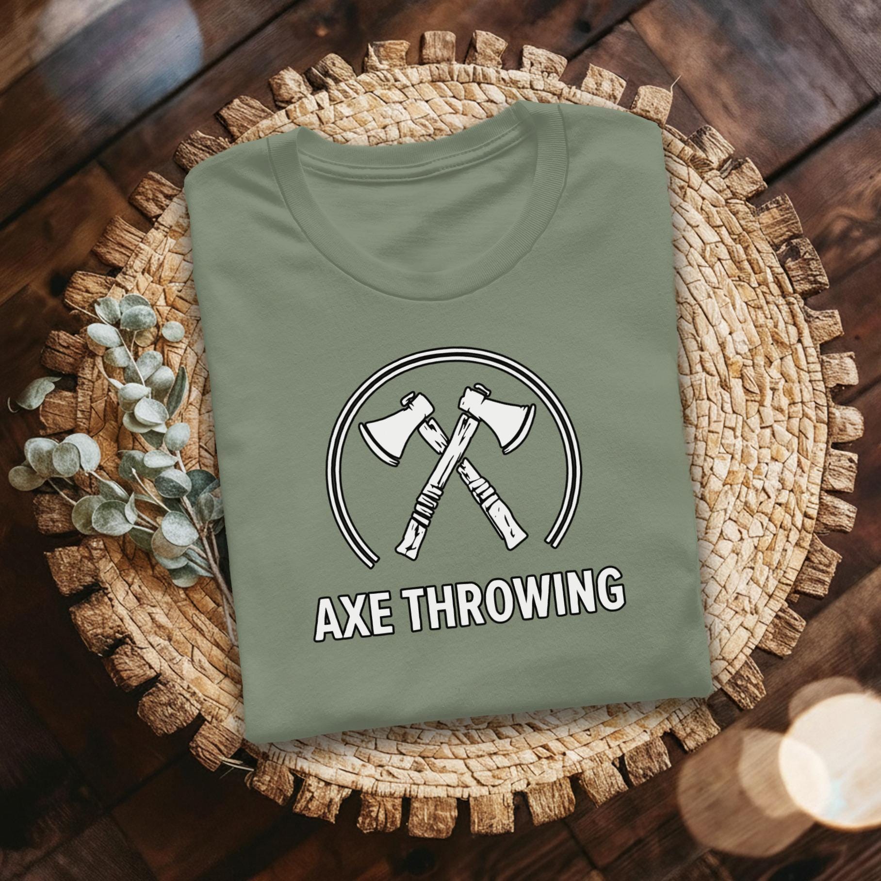 Axe Throwing T-Shirt, Unique Axe Throw Design Tee, Axe Thrower Gift, Lumberjack, Axe Throwing Tournament Apparel, Comfort Colors Tee