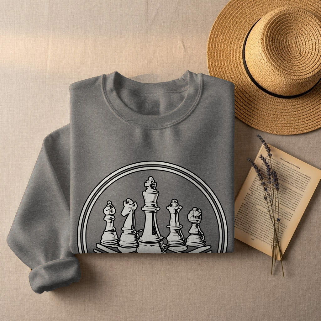 Chess T-Shirt, Strategy Game Tee, Board Game Apparel, Gift for Chess Players, Graphic Tee for Gamers, Chess Lover Shirt