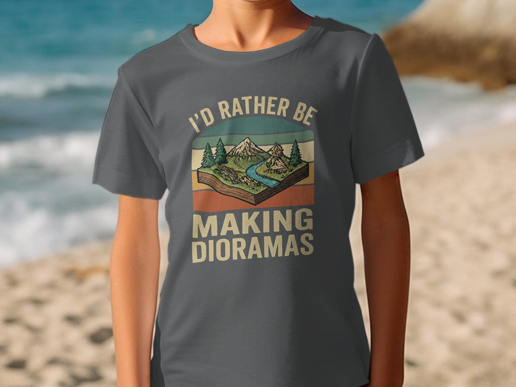 Dioramas T-Shirt, Hobby T-Shirt, Making Dioramas Shirt, Gift T-Shirt, Diorama Builder Gift, Nature Scene Shirt