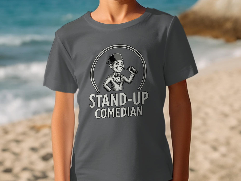 Stand Up Comedian T Shirt, Retro Style Tee, Comfort Colors Shirt, Unique Design T-Shirt, Funny Comedian Gift Idea, Gift for Comedy Fan